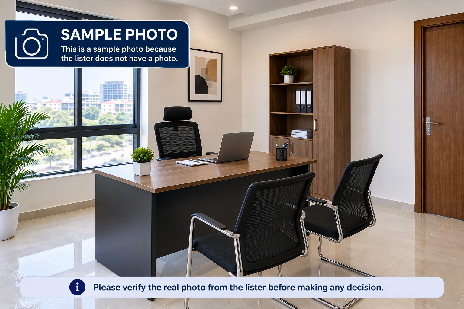 Newly Built 2-Room Office Space at Bida Road